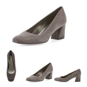 Stuart Weitzman Women's Marymid Suede Block Heels size 9